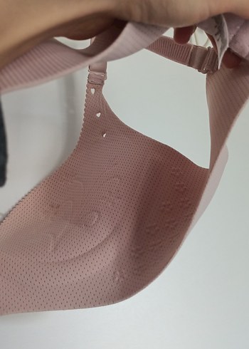 Pastel Pembe Romantik Lazer Kesim Sütyen - Görsel 5