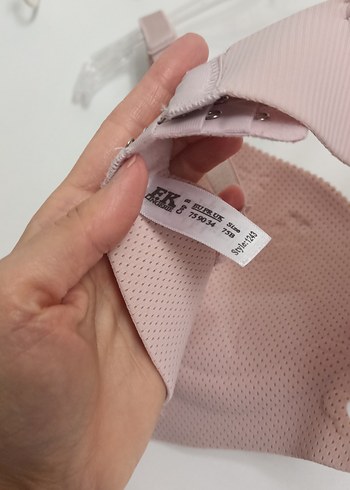 Pastel Pembe Romantik Lazer Kesim Sütyen - Görsel 4