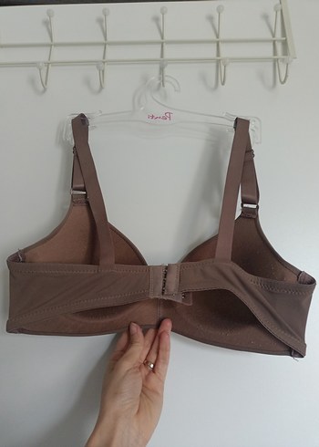 Kahverengi Minimalist Sütyen - Görsel 3