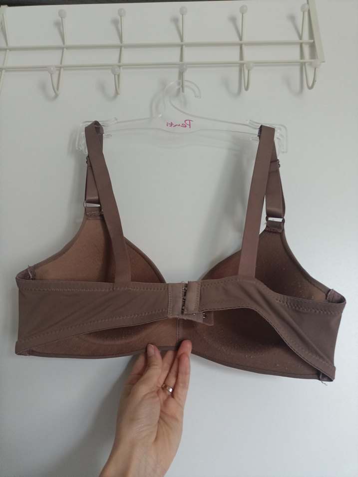 Kahverengi Minimalist Sütyen - Görsel 3