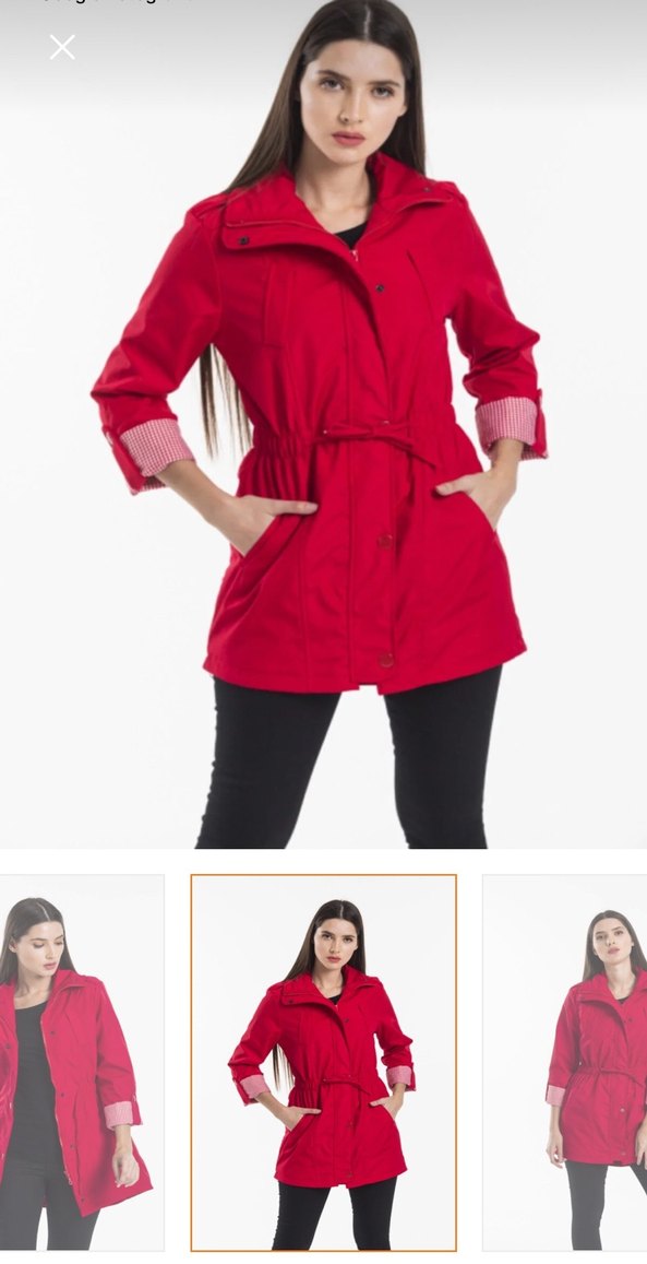 KırmızıTrençkot - Görsel 4