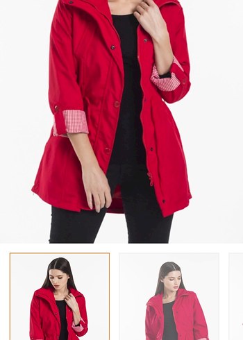 Kırmızı yağmurluk - Görsel 3