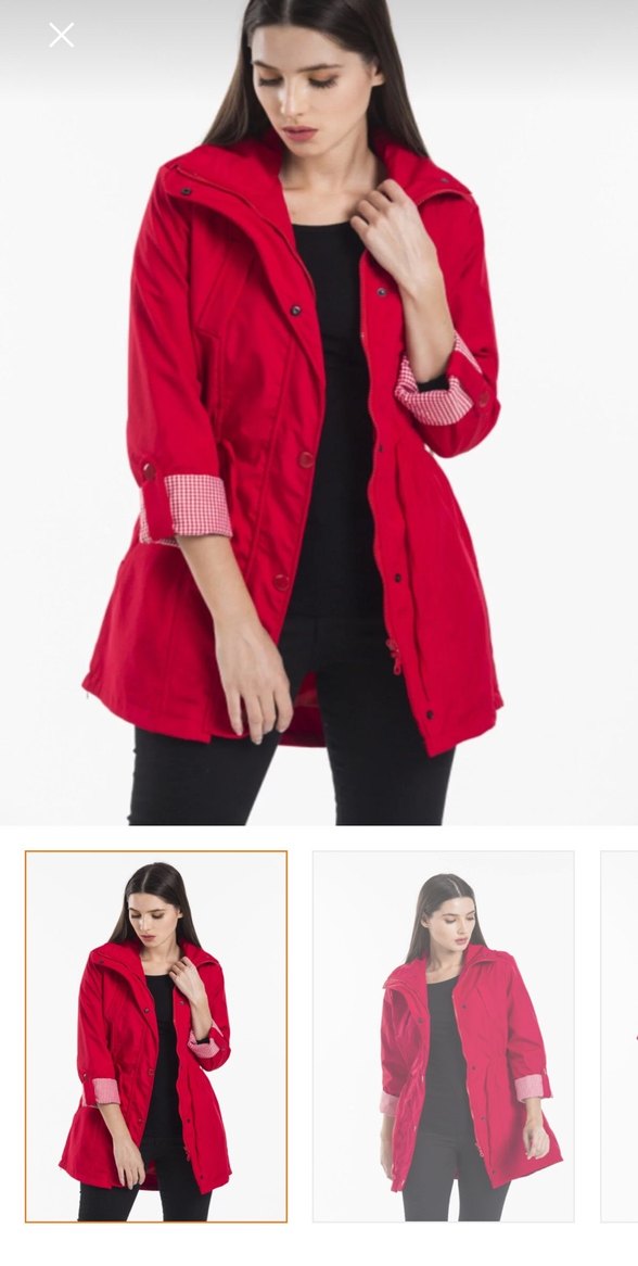Kırmızı yağmurluk - Görsel 3