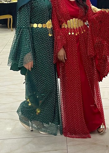 Kırmızı Yöresel Elbise - Görsel 3