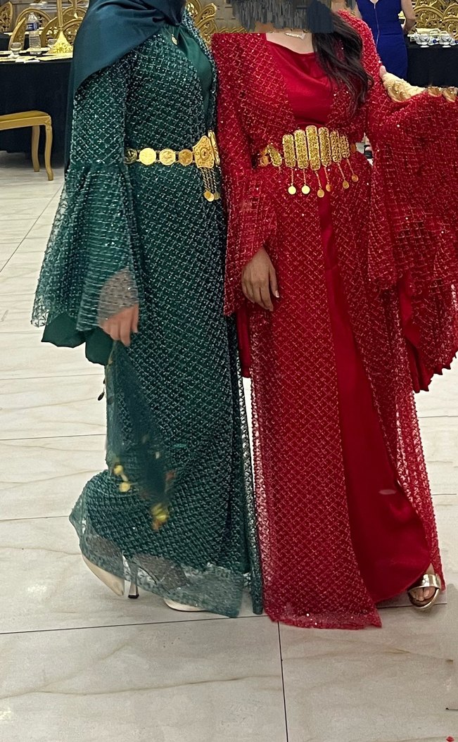 Kırmızı Yöresel Elbise - Görsel 3