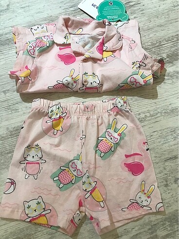 12-18 Ay Beden Bebek pijama takımı
