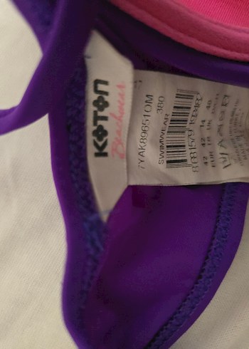 42 Beden 2 adet bikini üstü