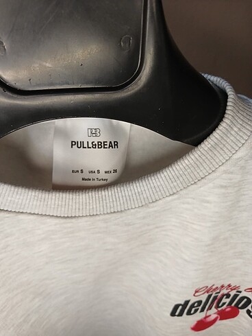 s Beden PULL&BEAR GRİ SWEAT