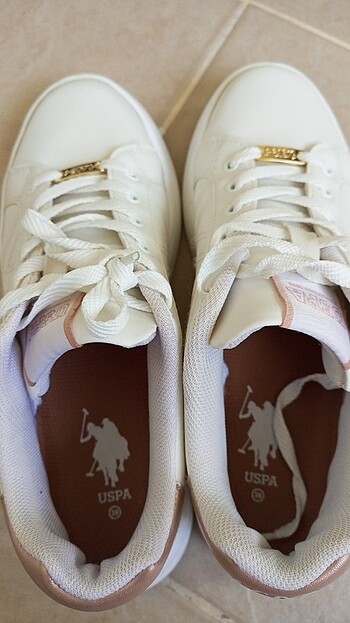 39 Beden Beyaz bayan spor ayakkabı 