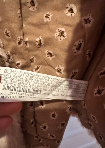 Kız Çocuk Beyaz Kürk Detaylı Yelek - Görsel 7