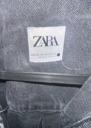 Gri Oversize Denim Ceket - Görsel 2