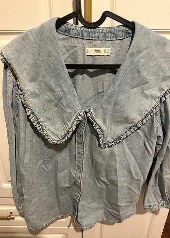 Mango kot gömlek - Görsel 2