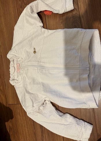 Beyaz Nakışlı Kız Çocuk takım - Görsel 4