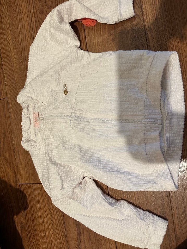 Beyaz Nakışlı Kız Çocuk takım - Görsel 4