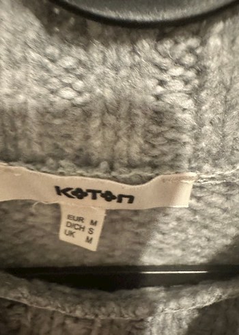 Gri boncuklu Kadın Triko Kazak - Görsel 4