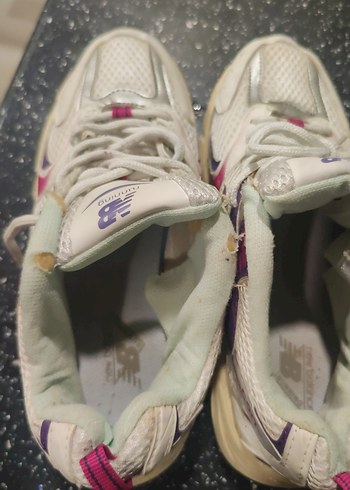 40 Beden New Balance Beyaz Bağcıklı Kadın Spor Ayakkabı