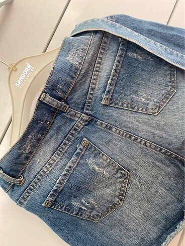 Kot şort - Görsel 4