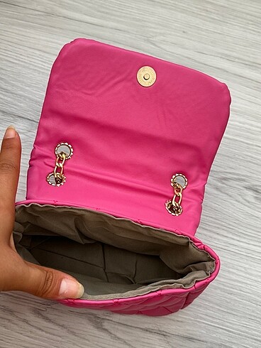 Gold zincir çanta - Görsel 3