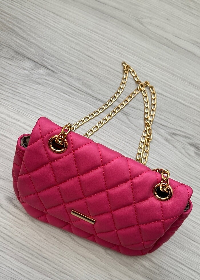 Gold zincir çanta - Görsel 2