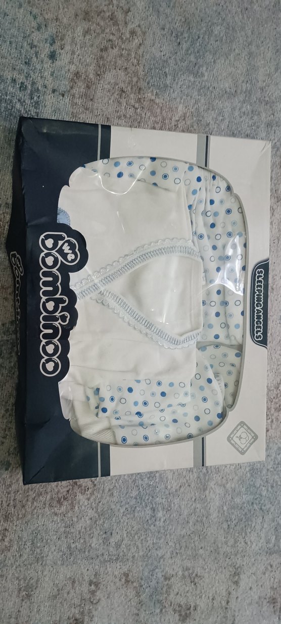 Nakışlı Beyaz Bebek Hastane Kıyafeti Seti - Görsel 2