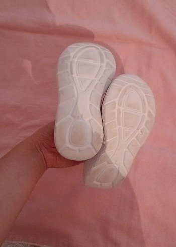 Çocuk Beyaz Renkli Bağcıksız Spor Ayakkabı - Görsel 6