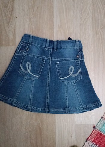 LC Waikiki Kemerli Mavi Kot Etek
