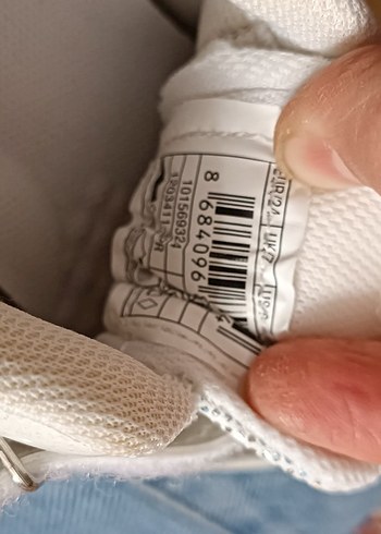 Kız Çocuk Beyaz Renkli Spor Ayakkabı - Görsel 6