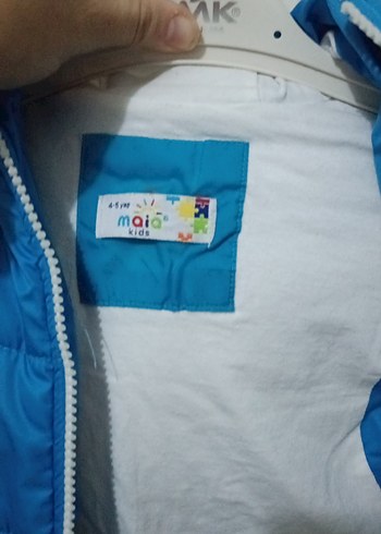 Mavi Fermuarlı Erkek Çocuk Yeleği - Görsel 5