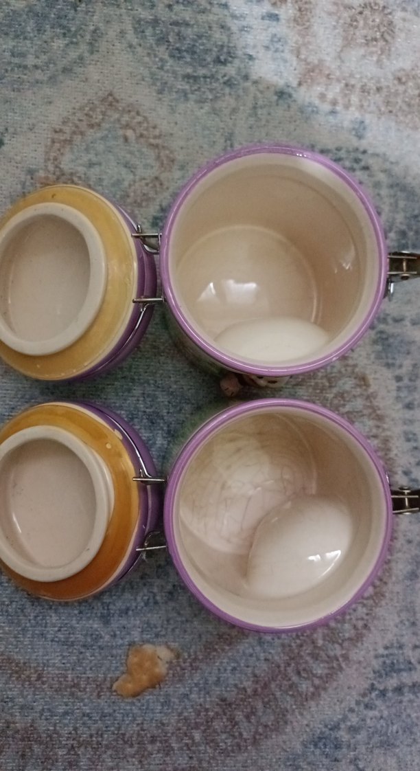 Mor Kapaklı Renkli Mutfak Kavanozları - Görsel 5