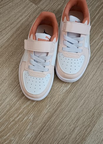 Puma Beyaz Kız Çocuk Spor Ayakkabı