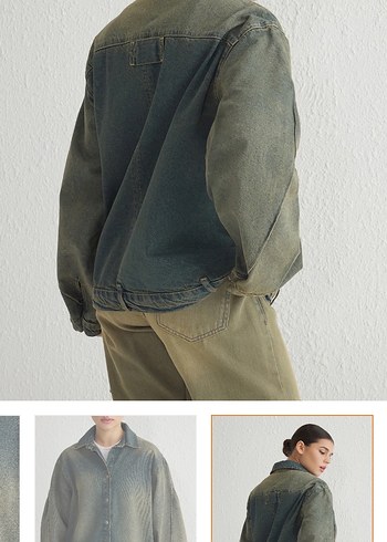 Trendyol & Milla Oversize denim ceket