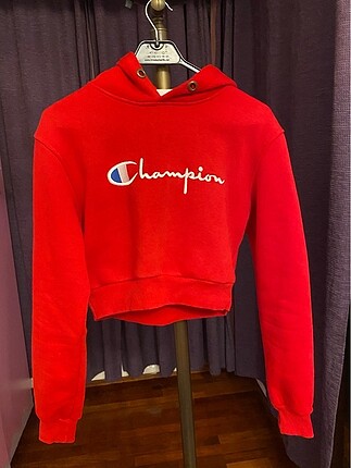 Champion kırmızı crop top