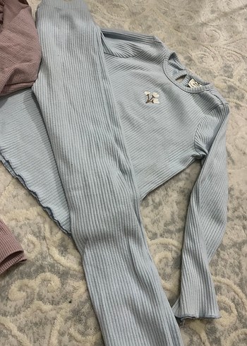 Gri ve Mavi Hamile ve Emzirme Pijama Takımları - Görsel 3