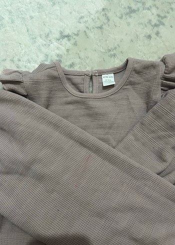 Gri ve Mavi Hamile ve Emzirme Pijama Takımları - Görsel 8