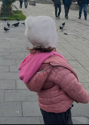 H&M pofuduk mont - Görsel 3