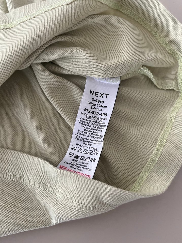 Çocuk Pastel Renk Basic Atlet — görsel 4/5