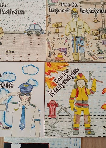  Beden Ben Bir Meslekler Seti - Çocuk Kitapları