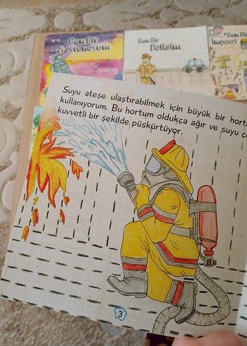  Beden Renk Ben Bir Meslekler Seti - Çocuk Kitapları