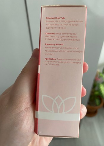 Glowtica Biberiye Saç Yağı - Görsel 4