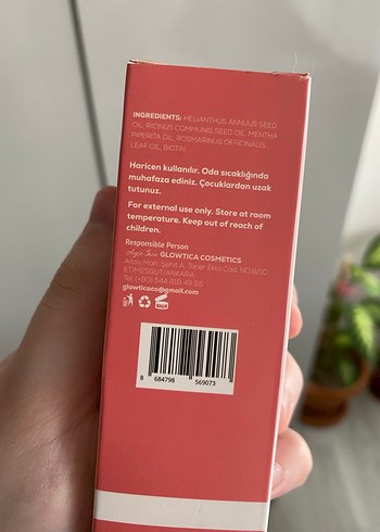 Glowtica Biberiye Saç Yağı - Görsel 3