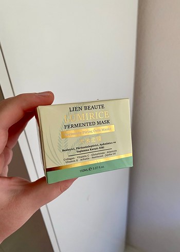 Pirinç özlü aydınlatıcı ton eşitleyici maske - Görsel 2