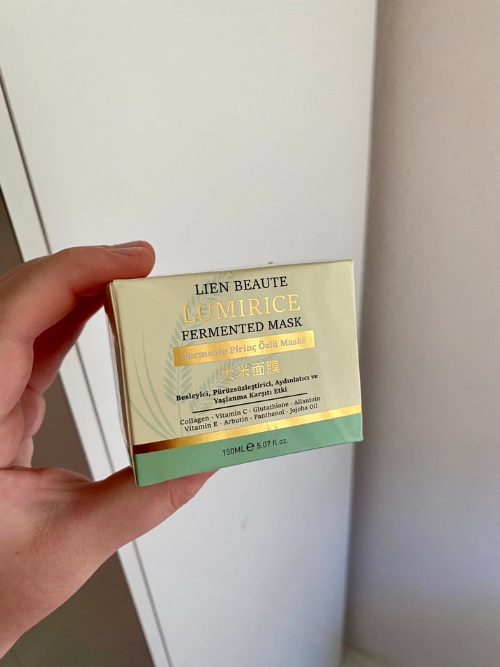 Pirinç özlü aydınlatıcı ton eşitleyici maske - Görsel 2