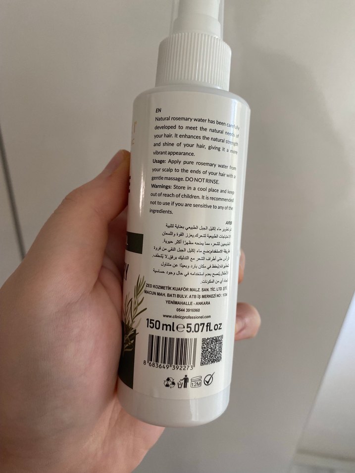 Biberiye Suyu Saf Hidrosol - Görsel 3