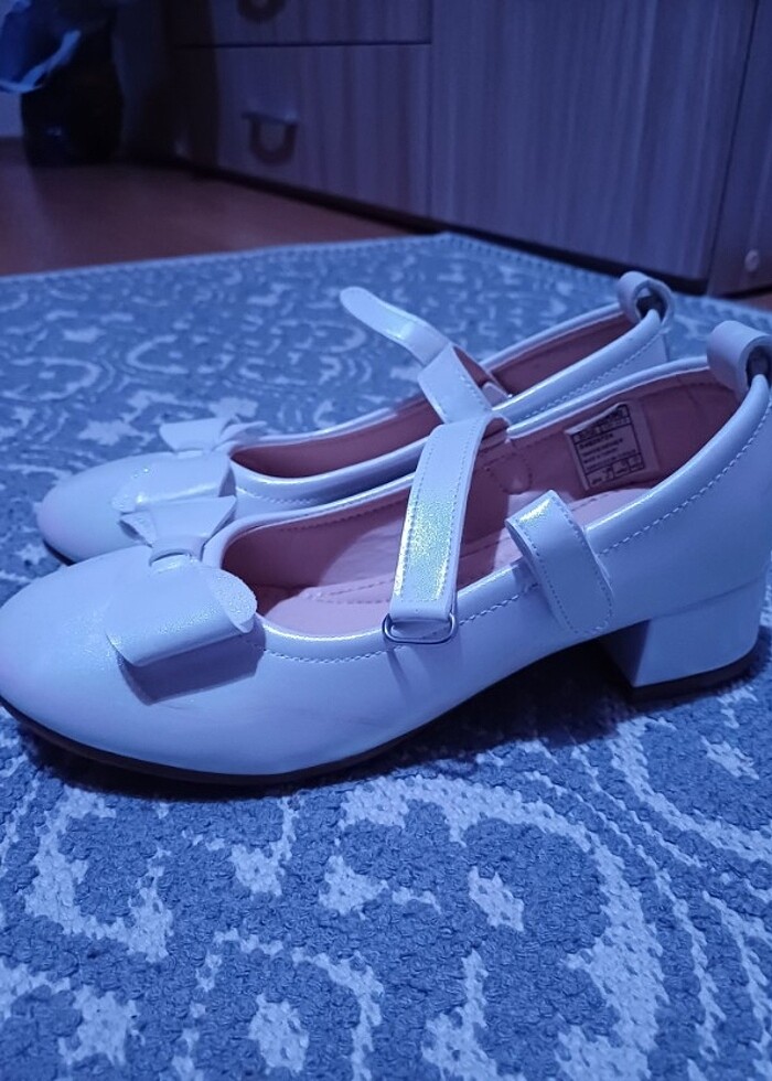 Kız çocuk topuklu ayakkabı - Görsel 3