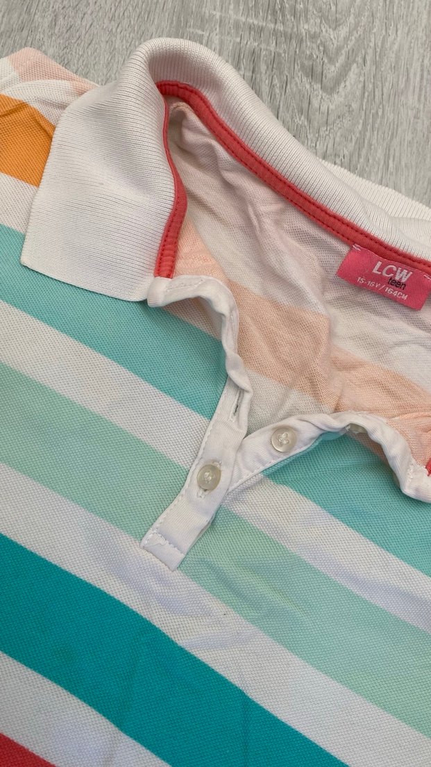 Çizgili Gri  Atlet Bluz - Görsel 4