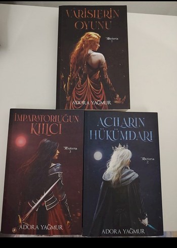 Adora Yağmur - Visteria Serisi 3 Kitap
