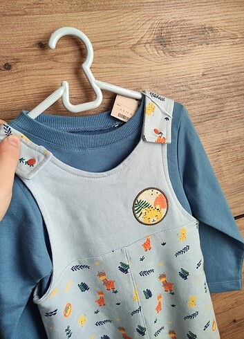 2 Yaş Beden Sıfır bebek slopet tulum