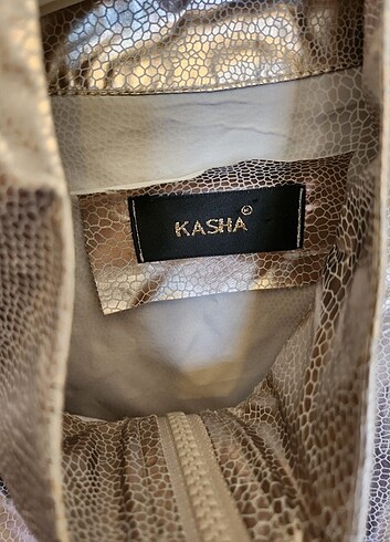 Kasha Gold bomber 
