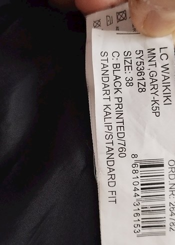 Düğmeli Çok Renkli Midi Kadın Yağmurluk - Görsel 5