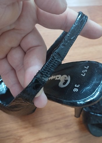 Bambi topuklu ayakkabı - Görsel 5